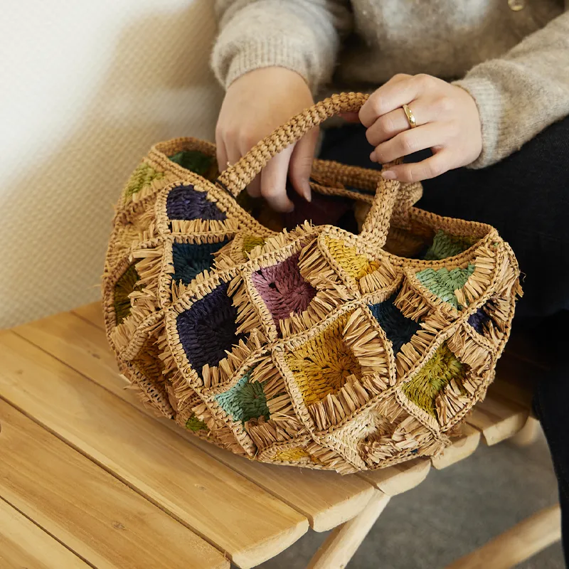 Handgemaakte tas van Lolo Deco - Mini froufrou
