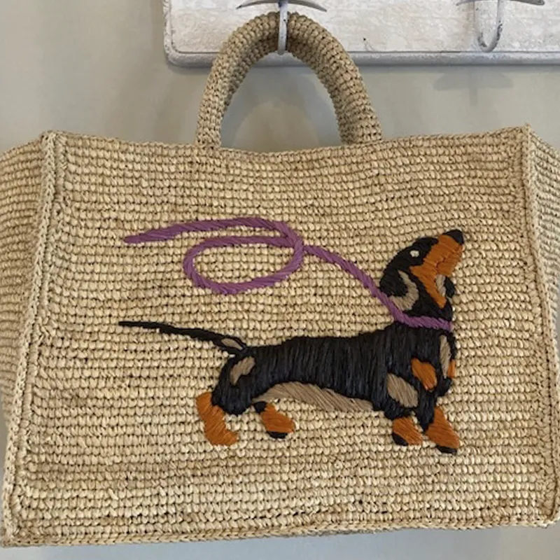 Handgemaakte tas van Lolo Deco - Laura teckel